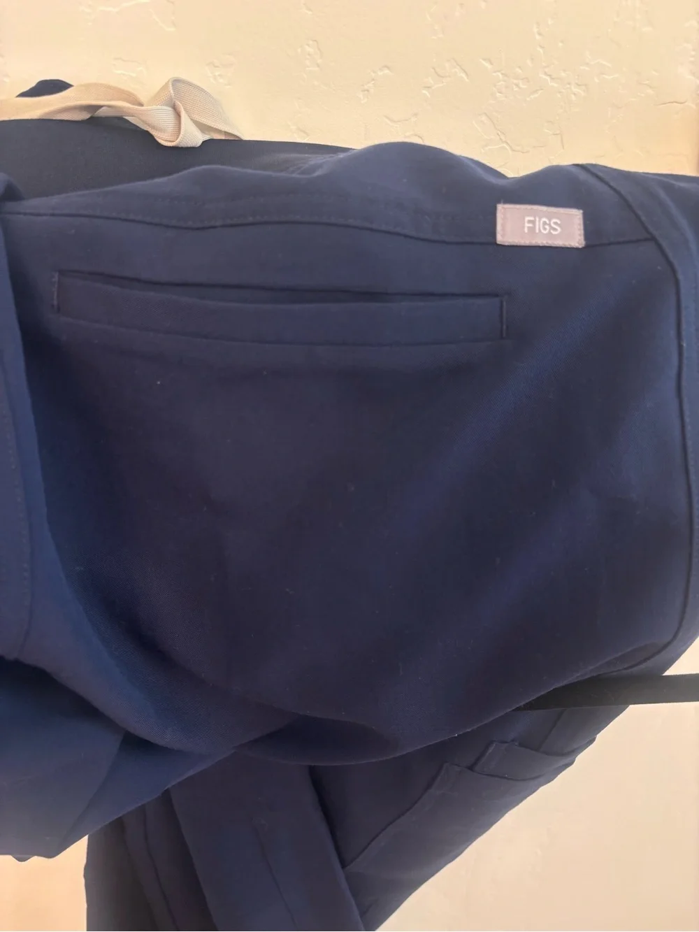 FIGS Navy straight leg jogger scrub pants